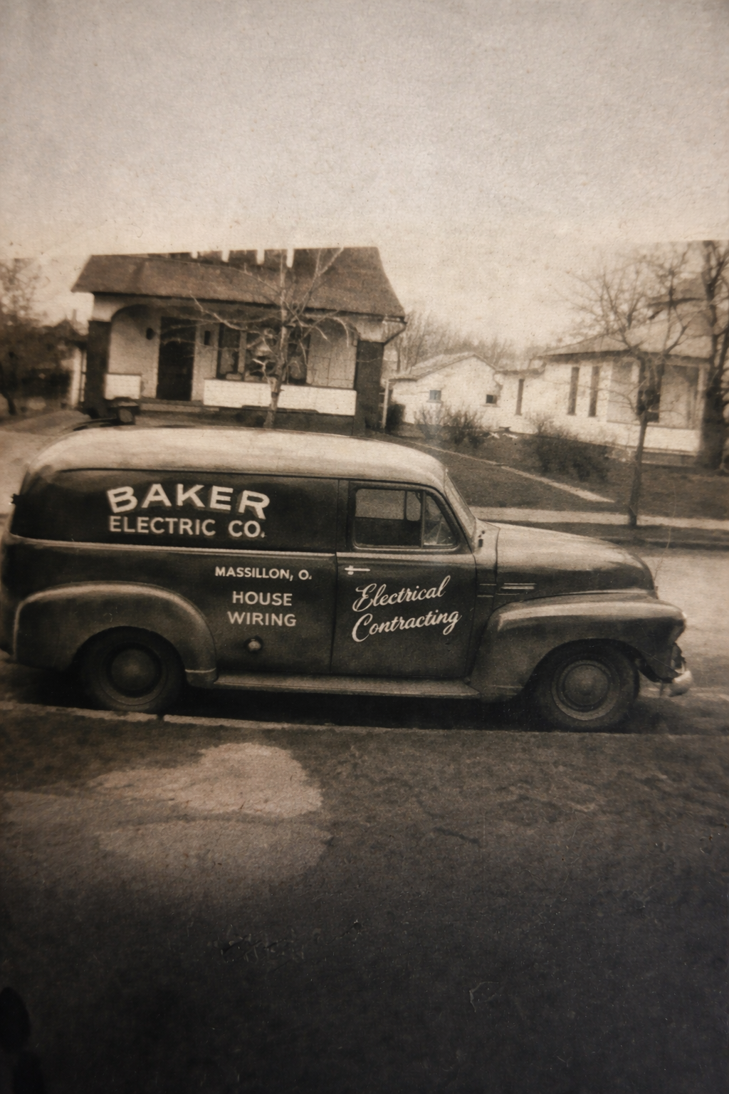 Baker Electric Co. service vehicle