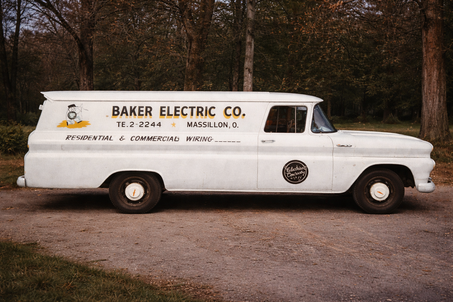 Baker Electric Co. crew, historical